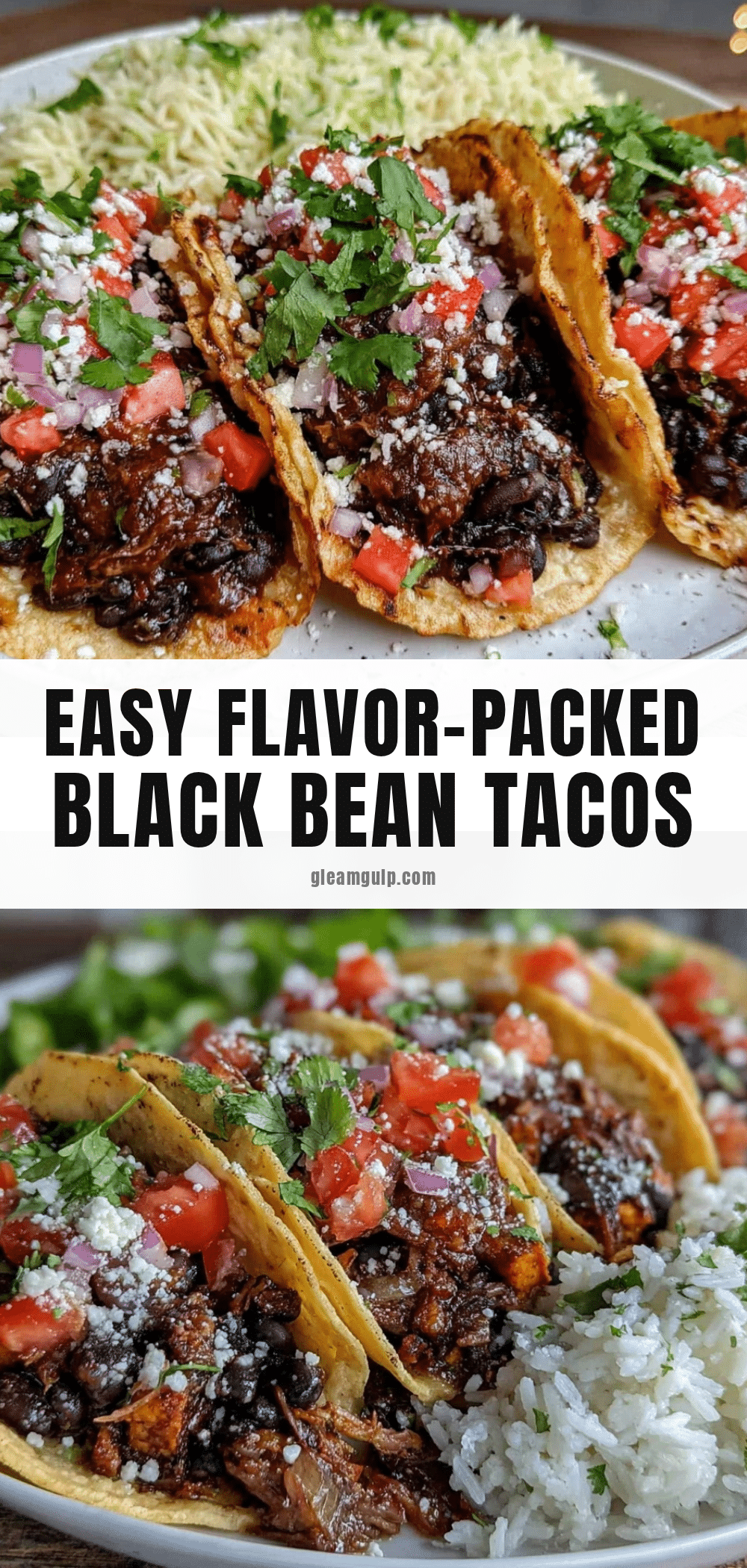 black bean tacos recipe