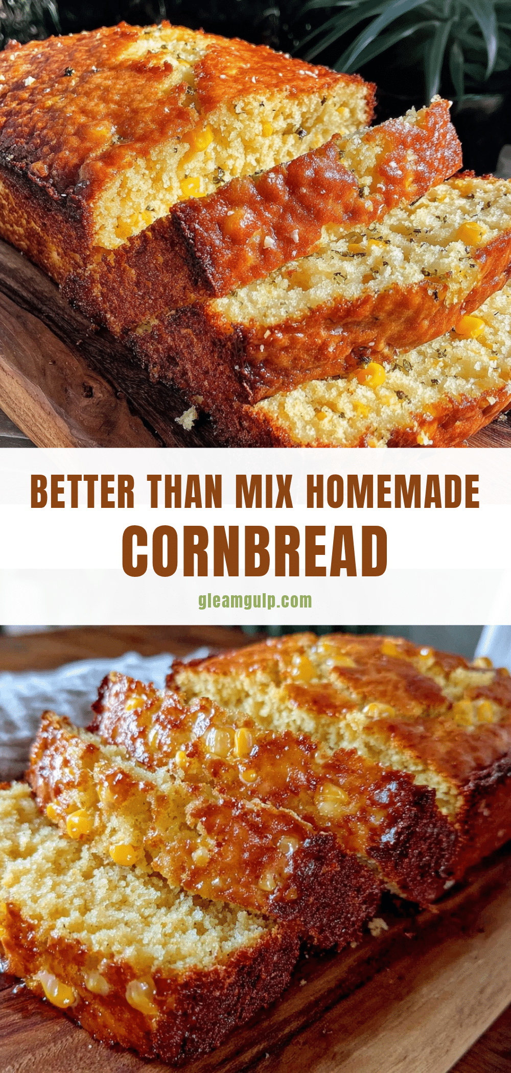 cozy homemade cornbread recipe