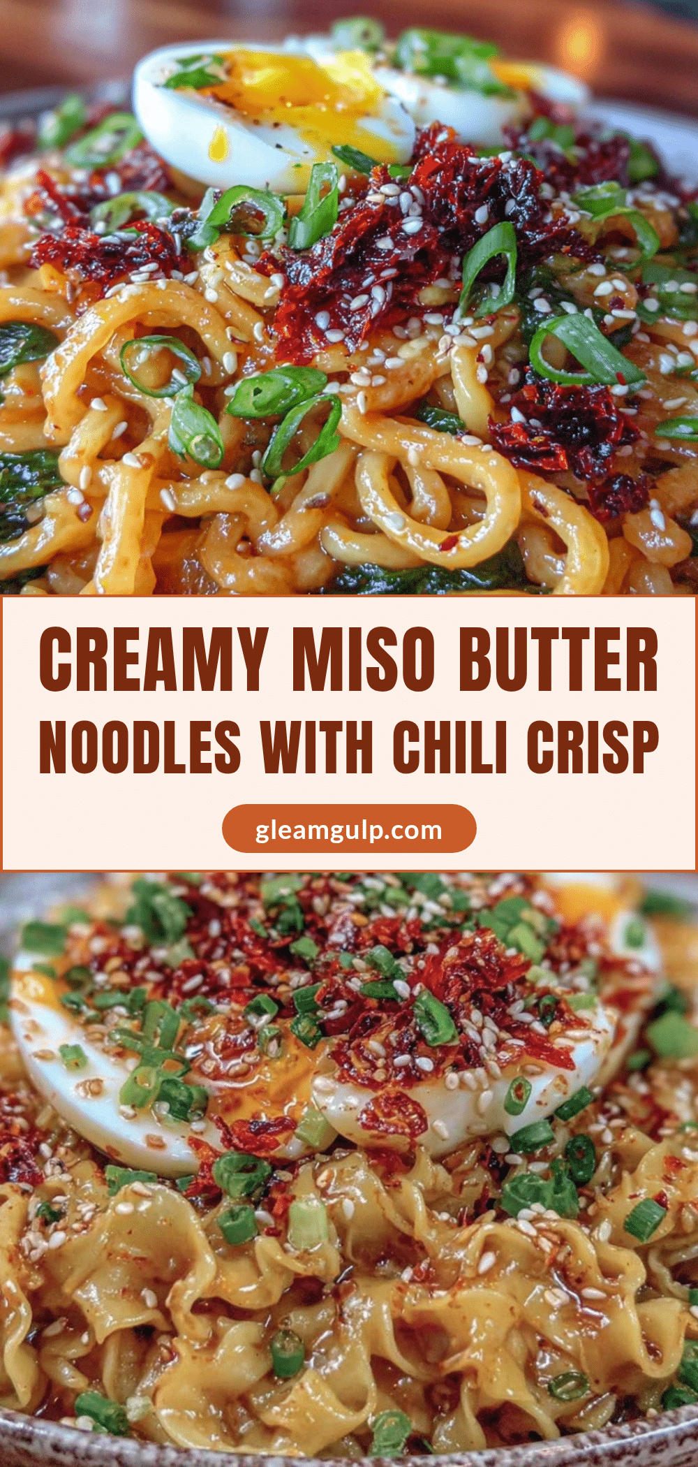 creamy miso butter noodles recipe
