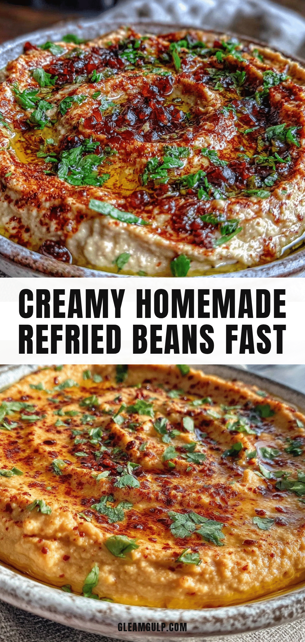 creamy refried beans recipe