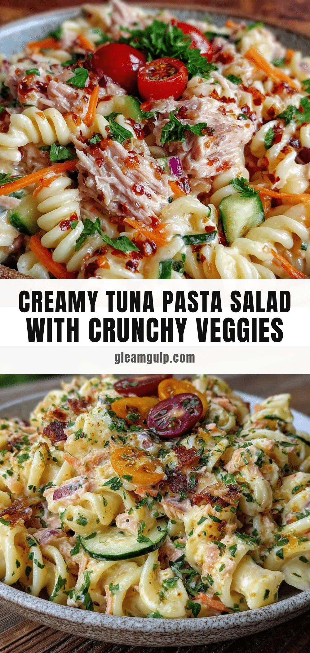 creamy tuna pasta salad recipe