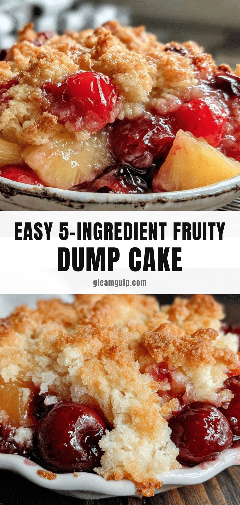 easy dump cake with canned fruit recipe