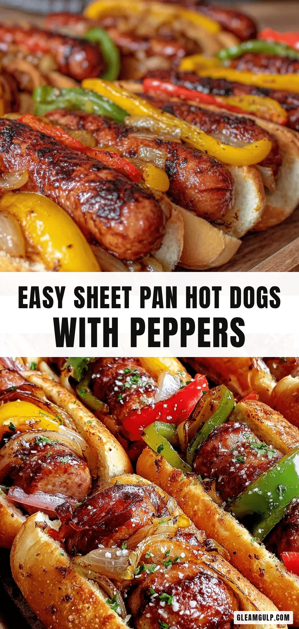 easy sheet pan hot dogs recipe