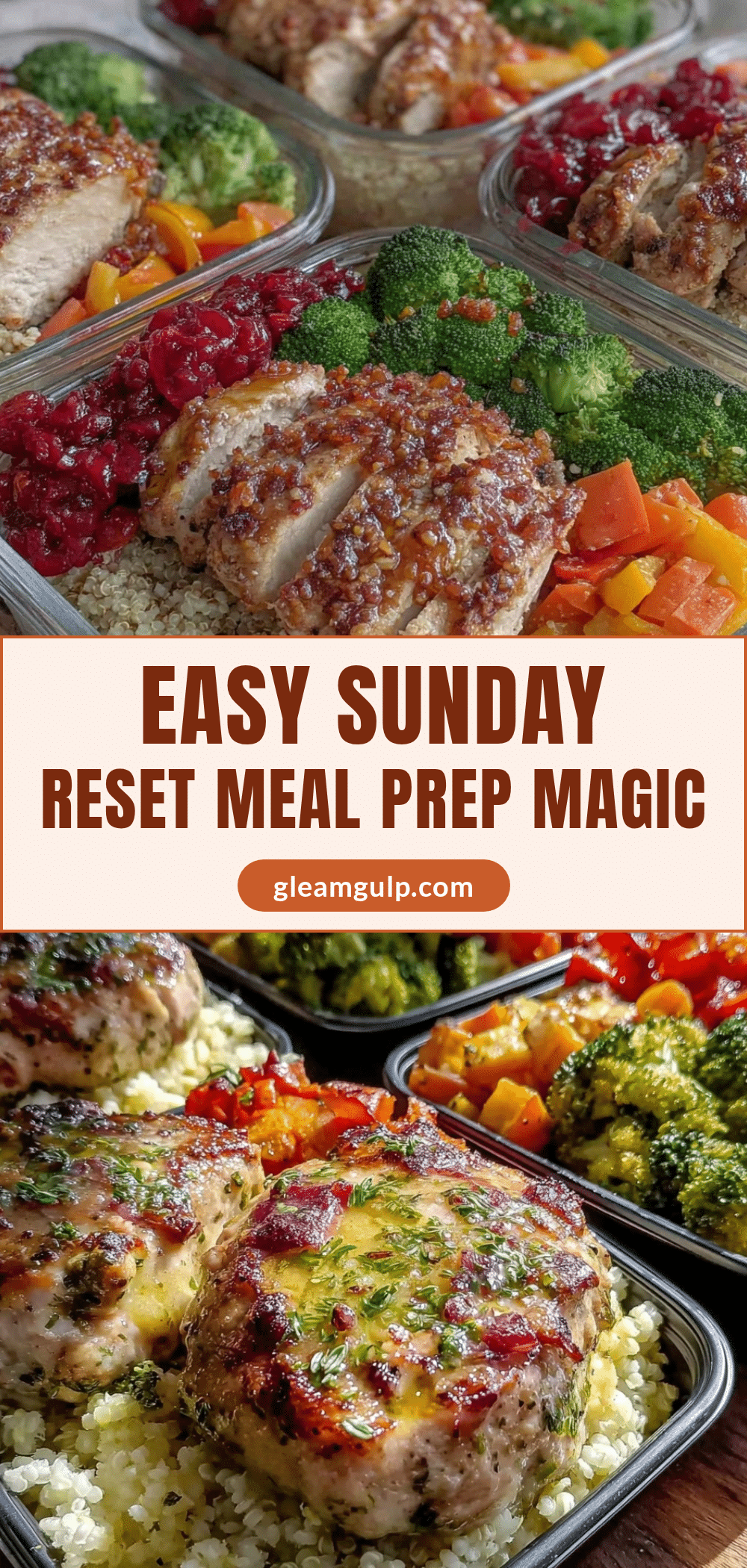 easy sunday reset meal prep recipe