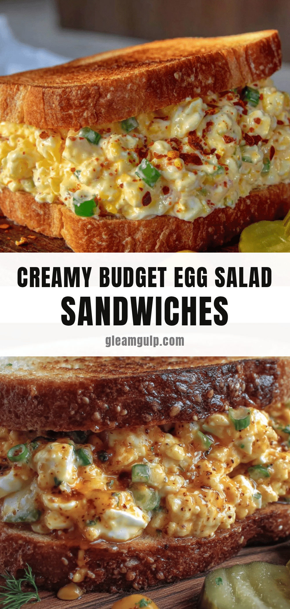 egg salad sandwiches recipe