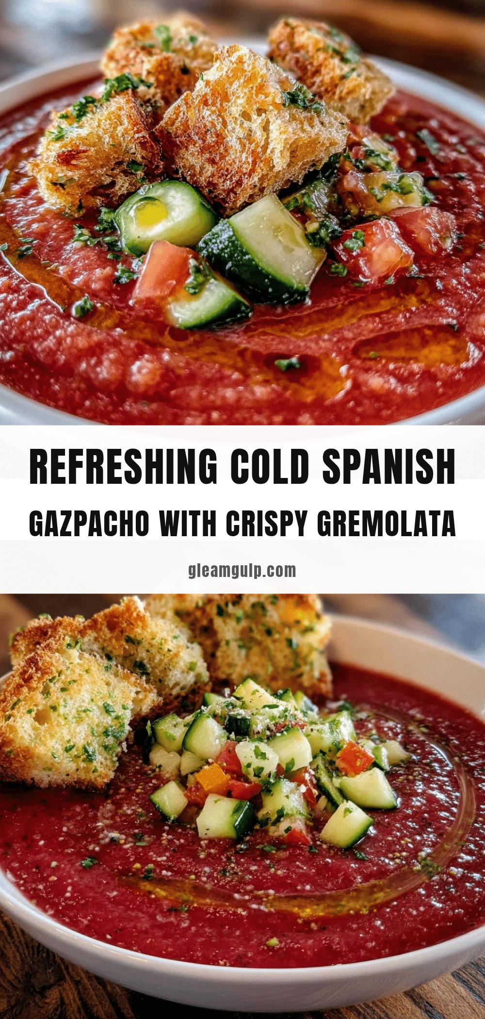fresh cold spanish gazpacho recipe