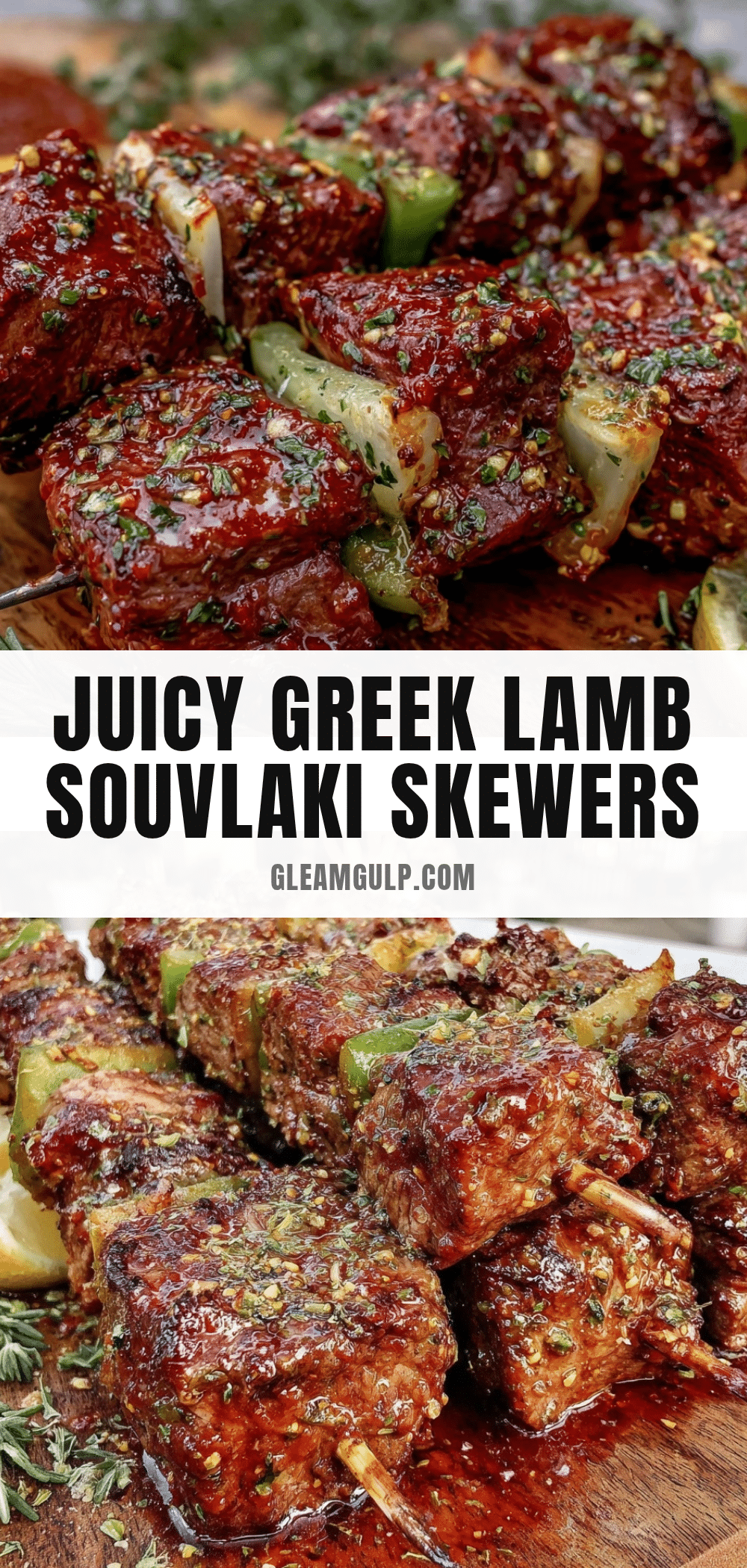 Greek lamb souvlaki skewers recipe