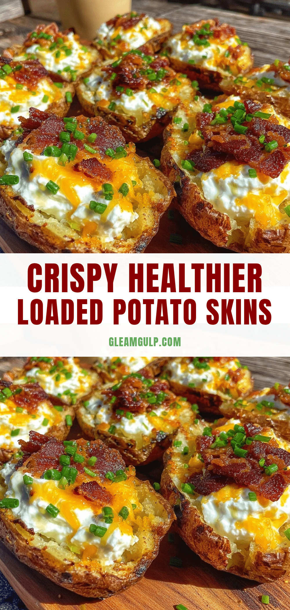 healthy loaded potato skins recipe