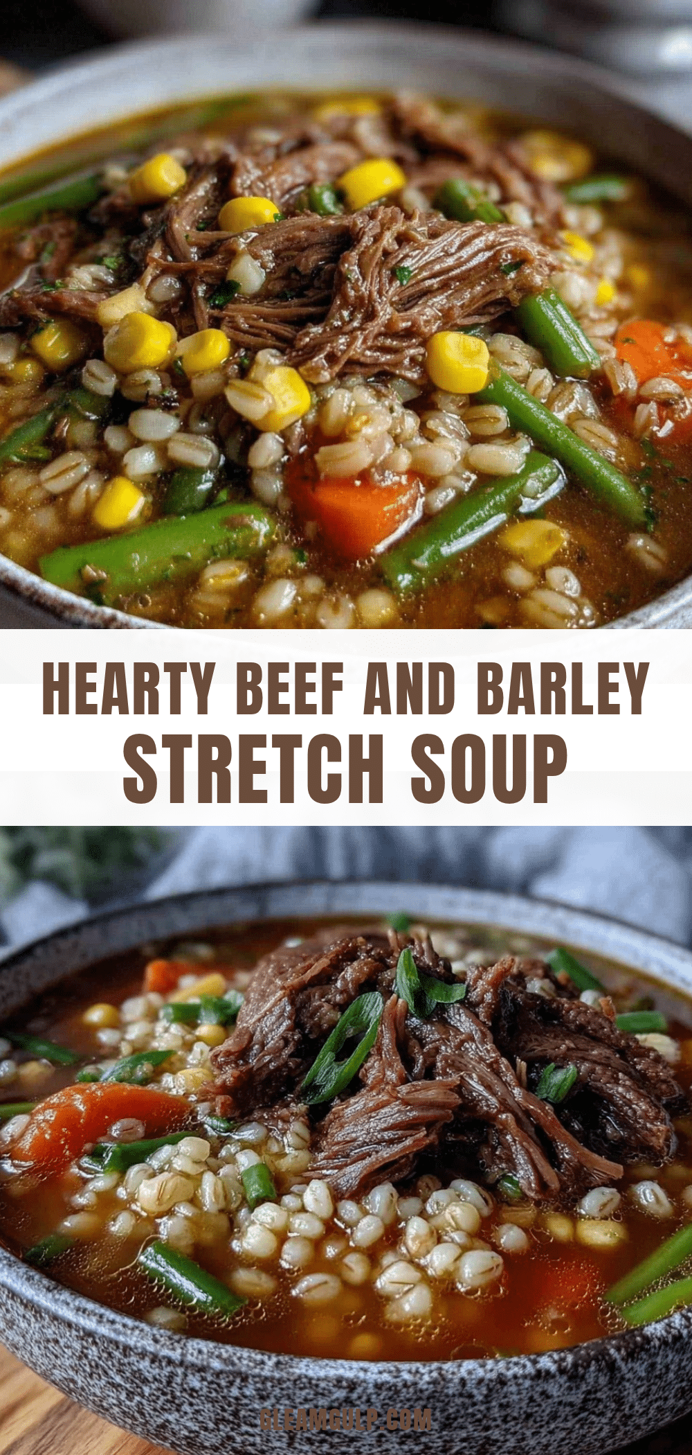 hearty beef and barley soup recipe