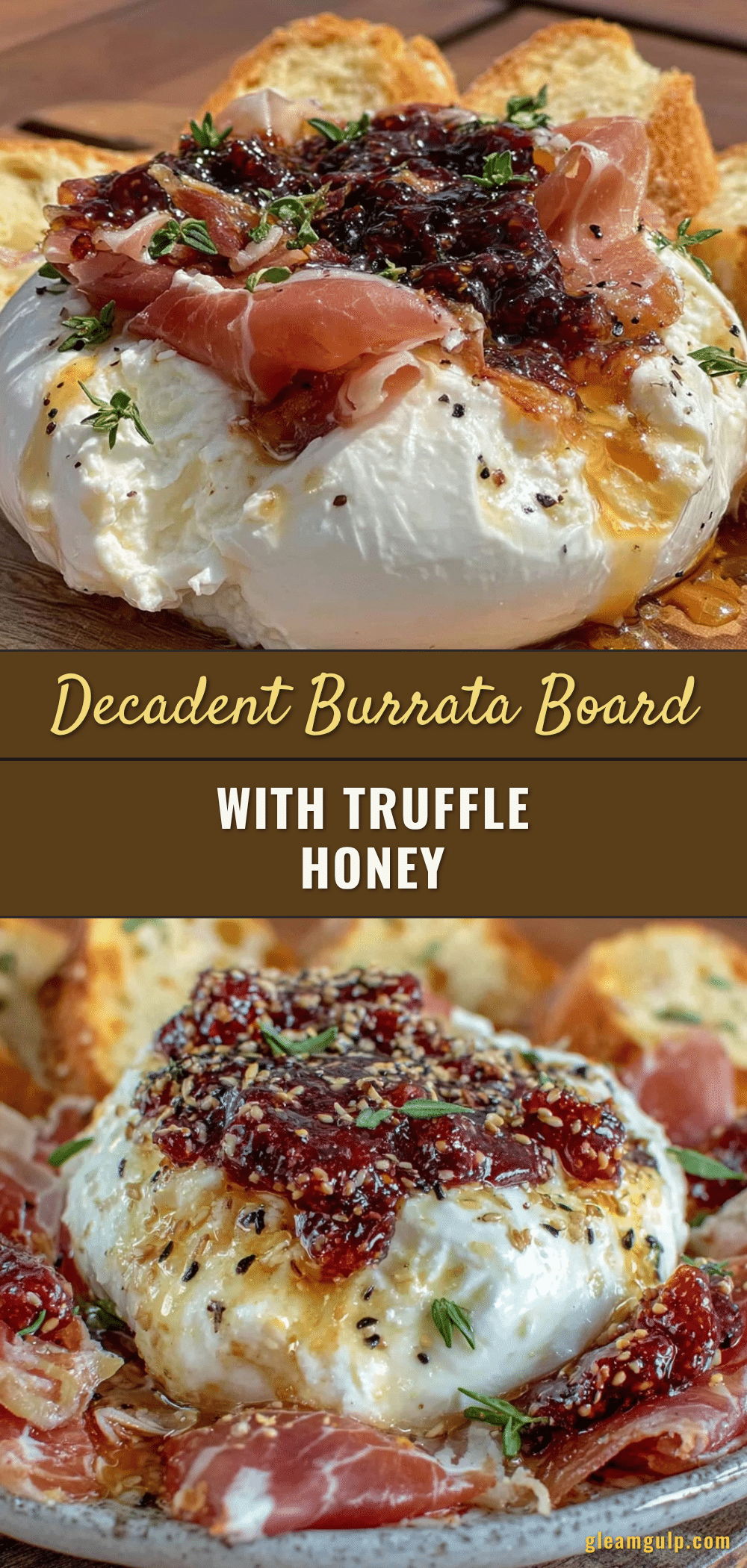homemade burrata board recipe