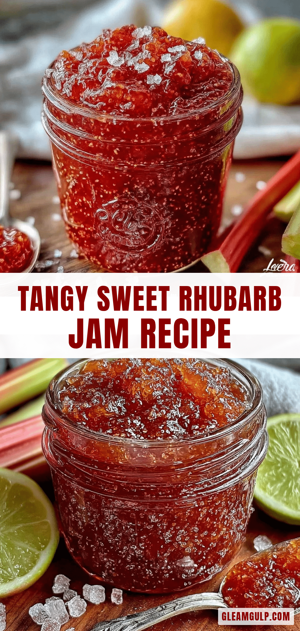 homemade rhubarb jam recipe