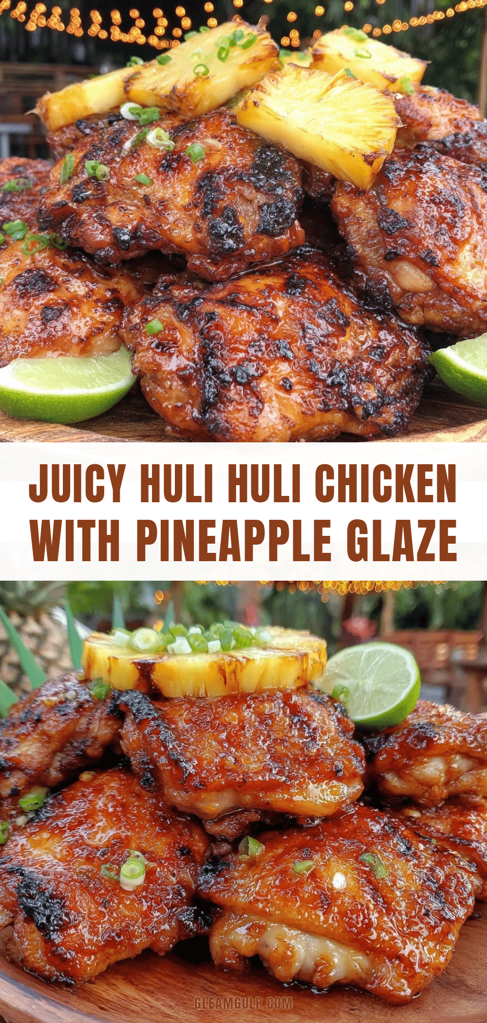 Huli Huli grilled chicken recipe