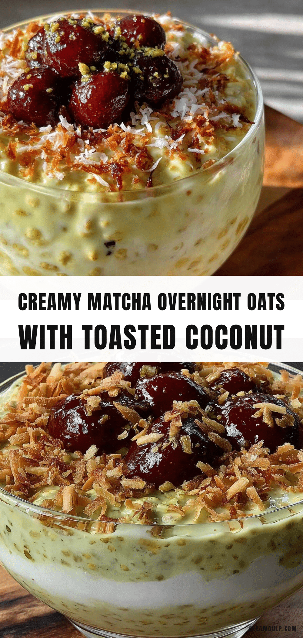 matcha overnight oats recipe