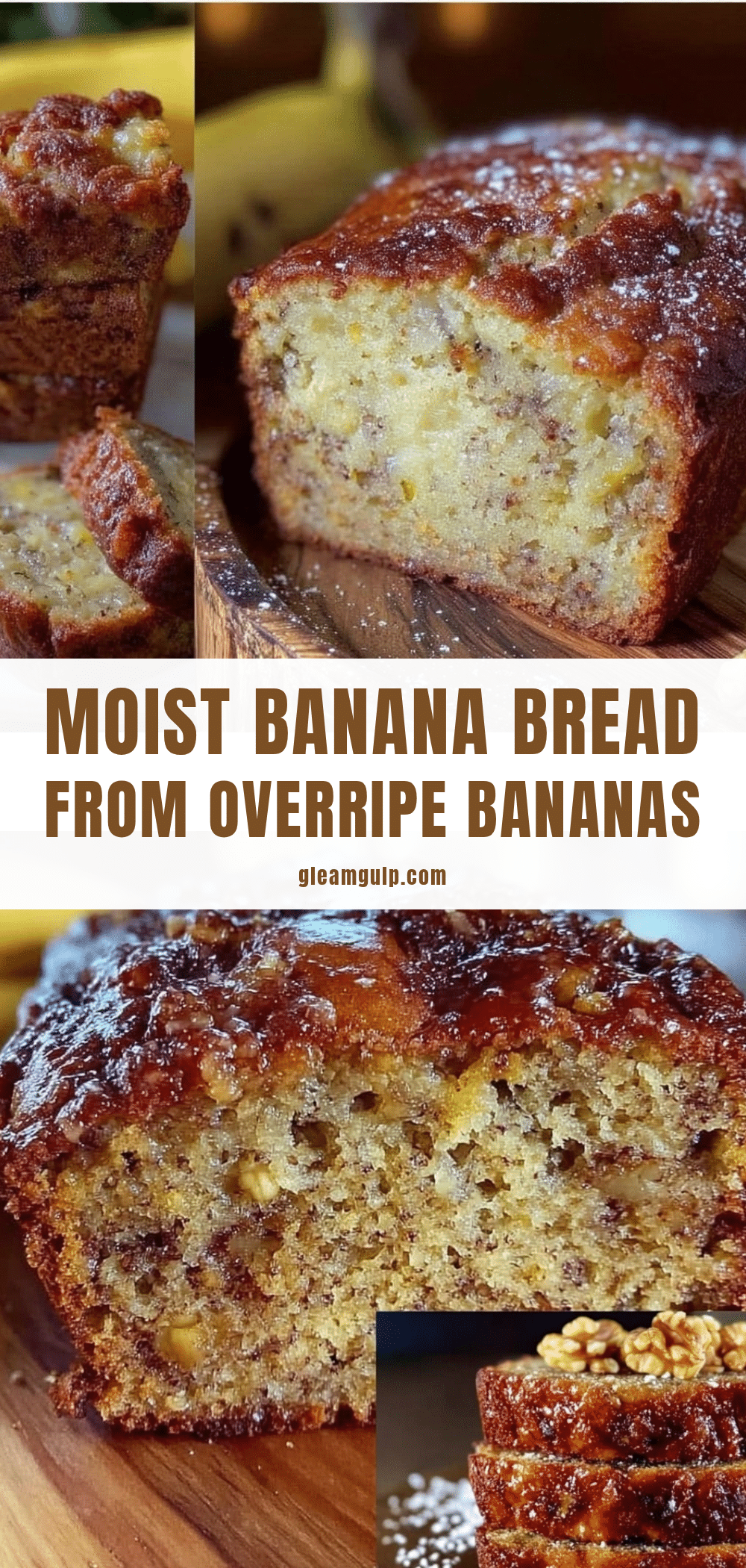 moist homemade banana bread recipe