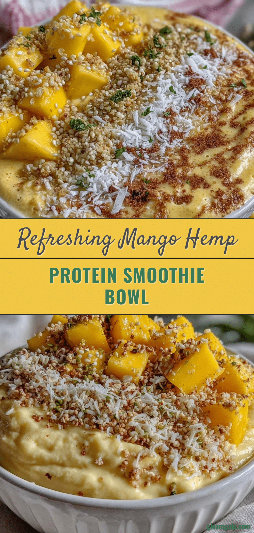 post-workout protein smoothie bowl recipe