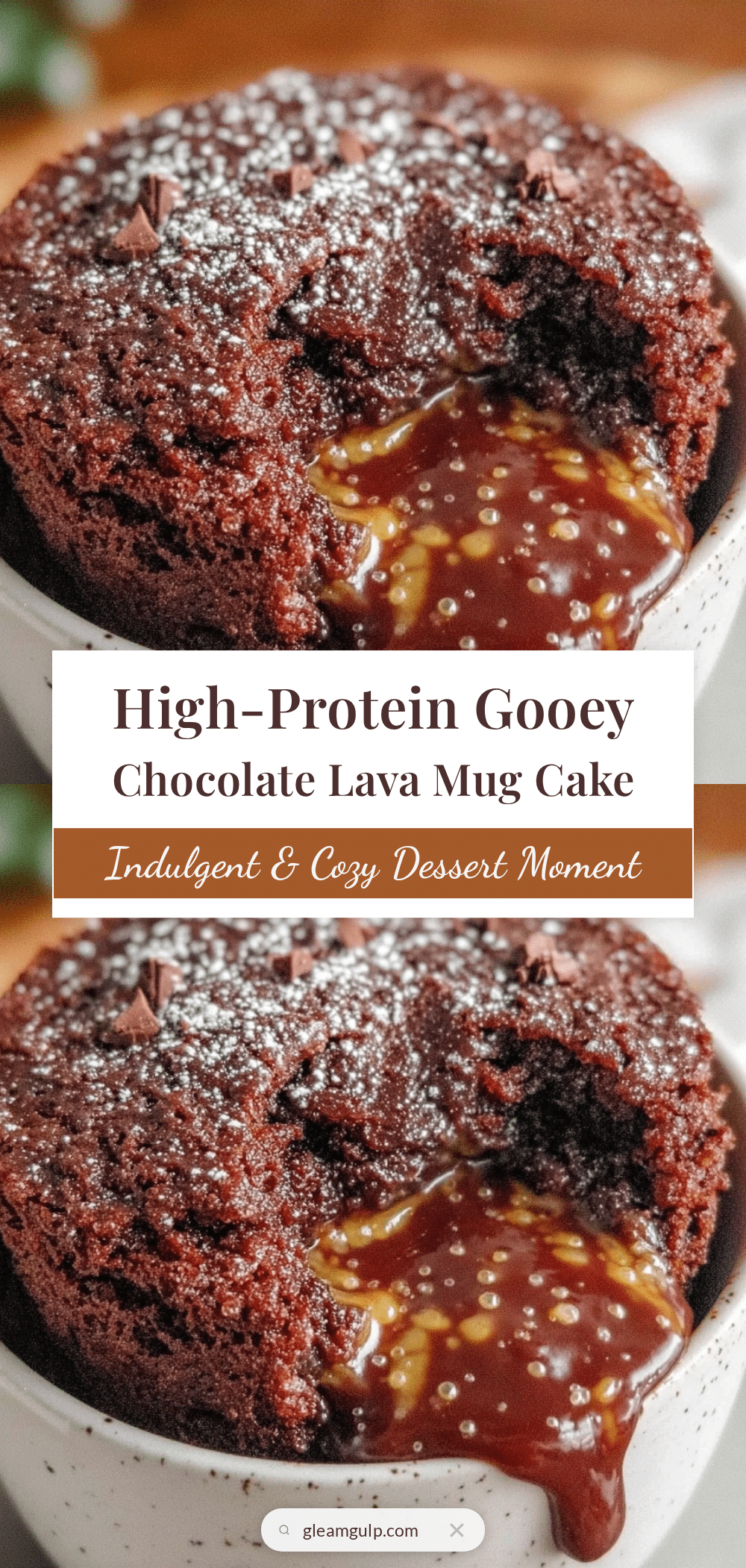 protein-packed gooey chocolate lava mug cake recipe
