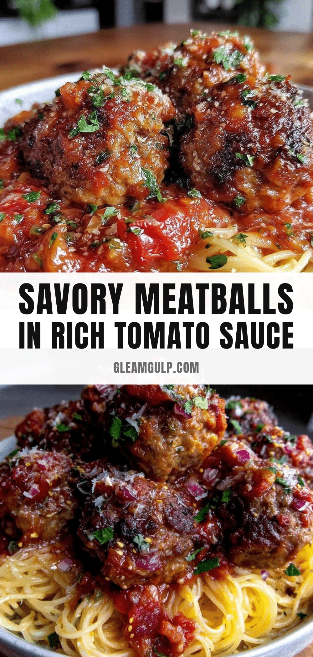 savory meatballs in tomato sauce recipe