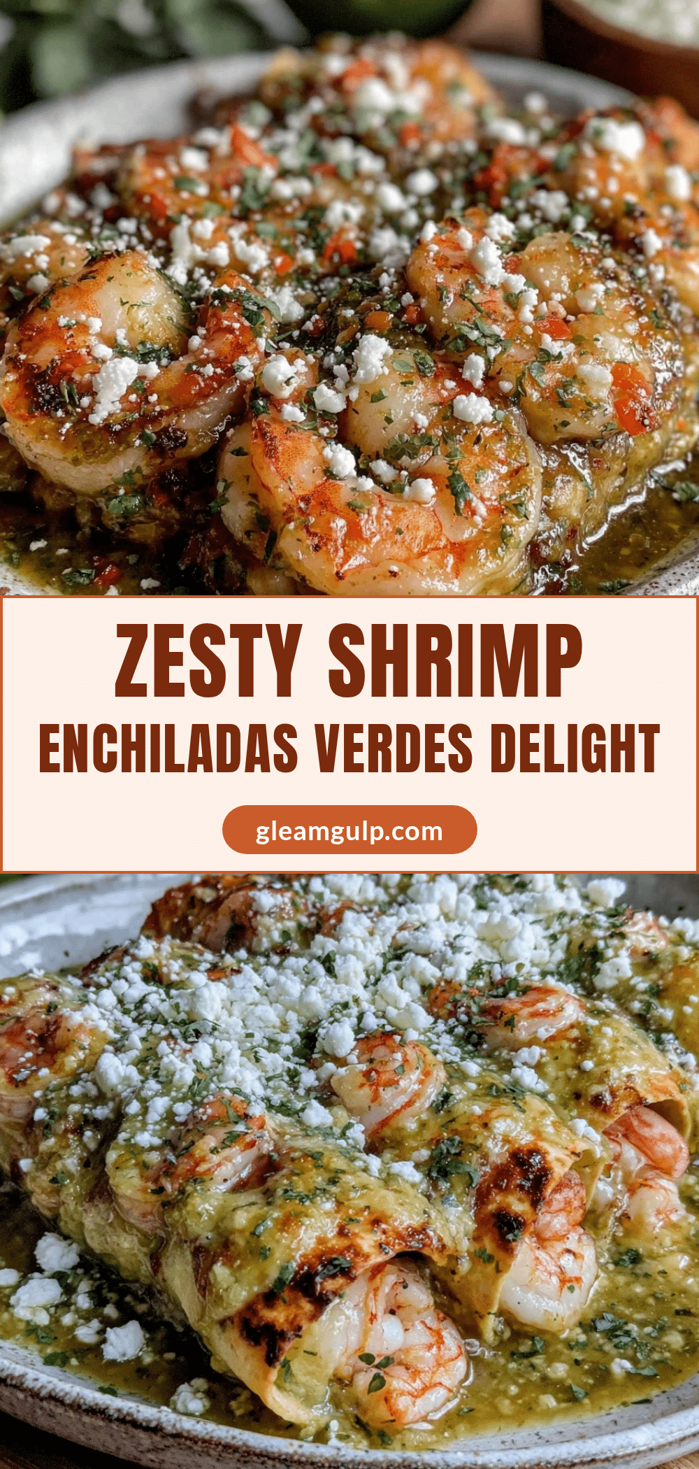shrimp enchiladas verdes recipe