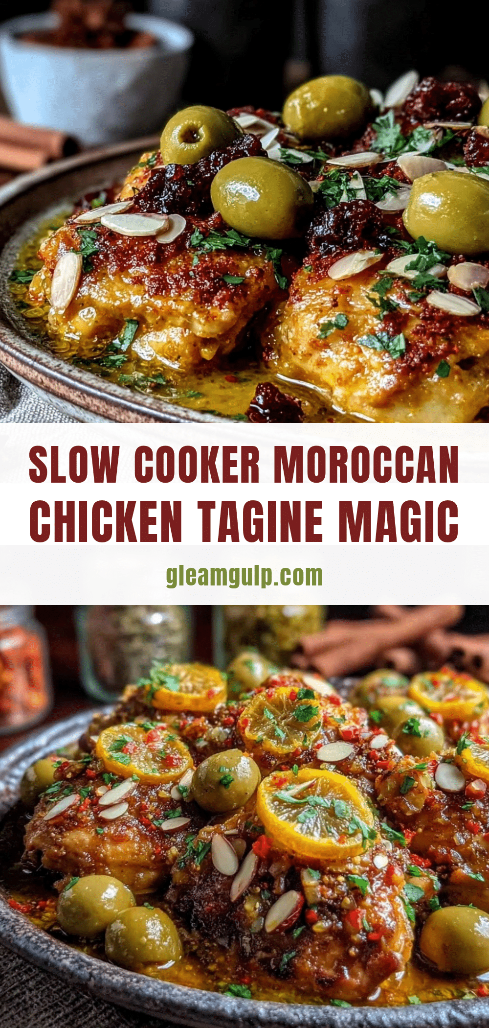 slow cooker chicken tagine recipe