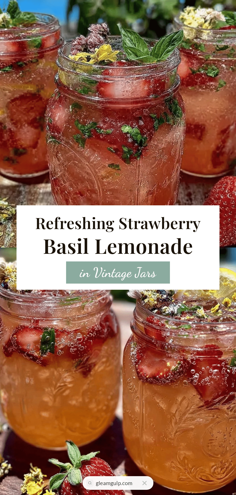 strawberry basil lemonade recipe