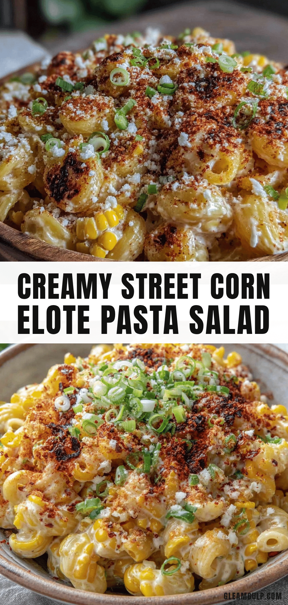 street corn elote pasta salad recipe