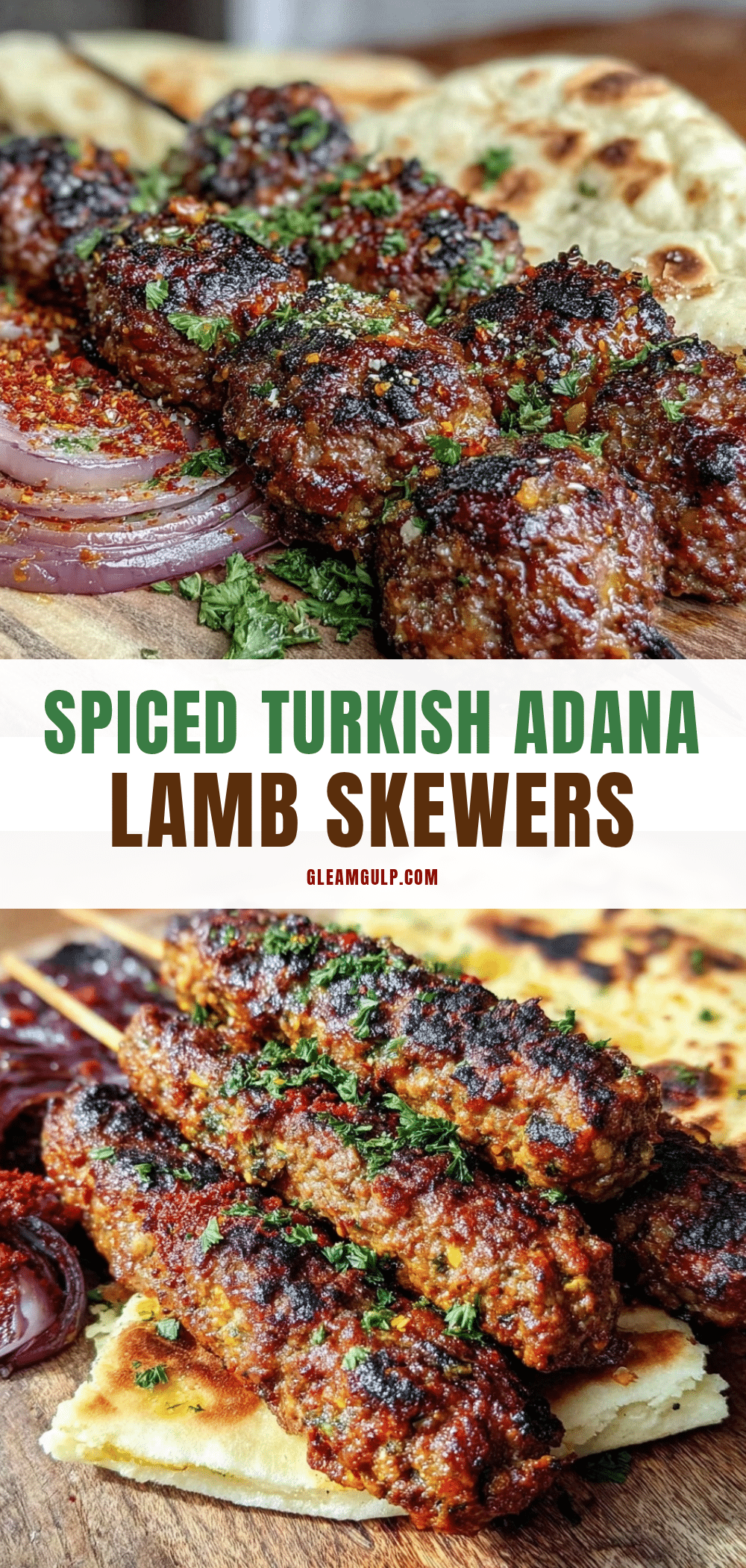 Turkish Adana kebab skewers recipe