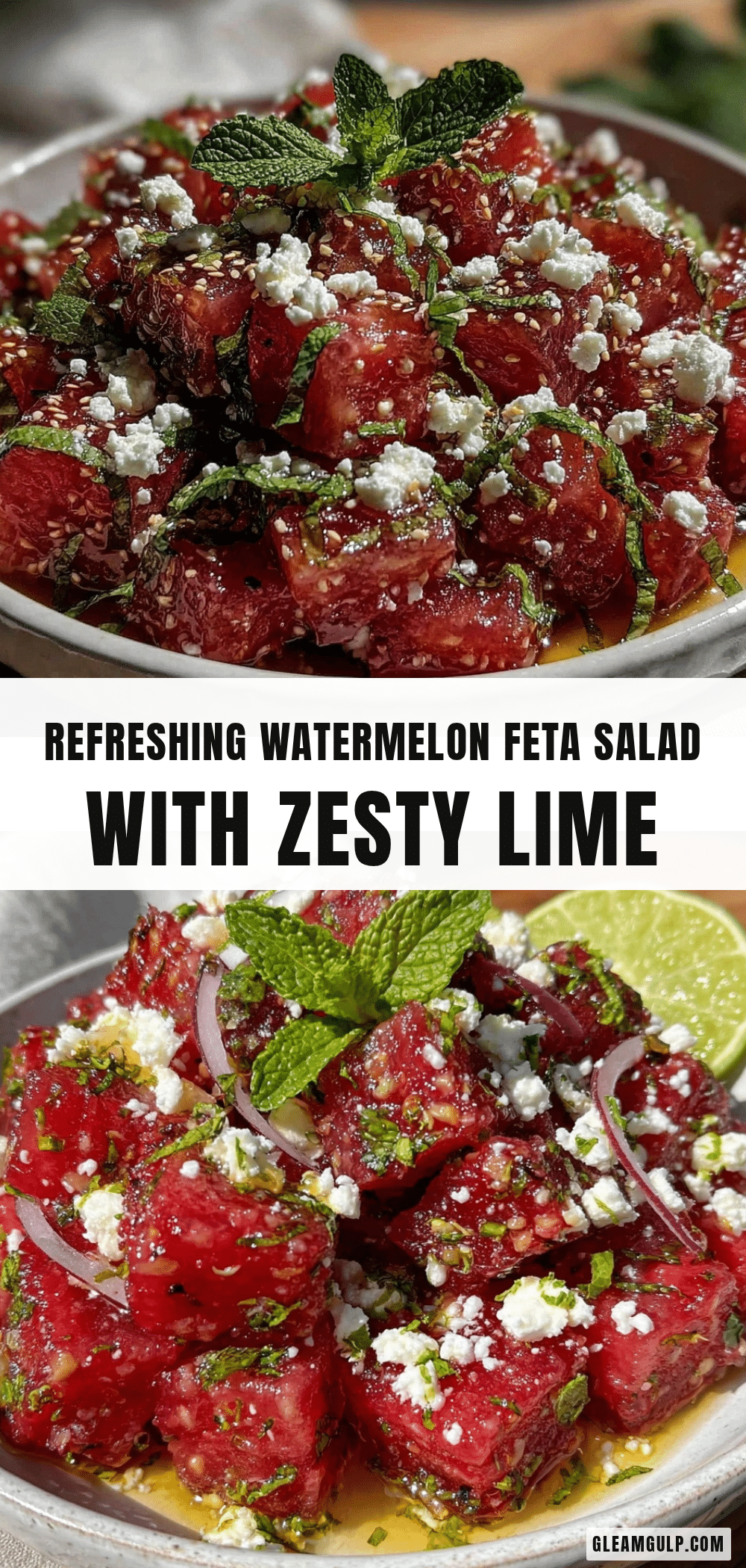 watermelon and feta salad recipe