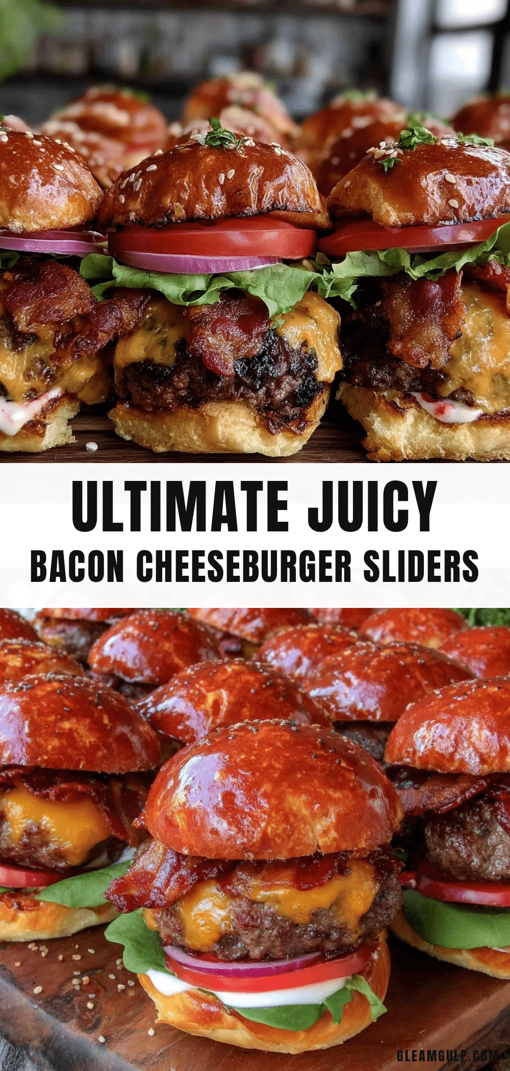 bacon cheeseburger sliders recipe