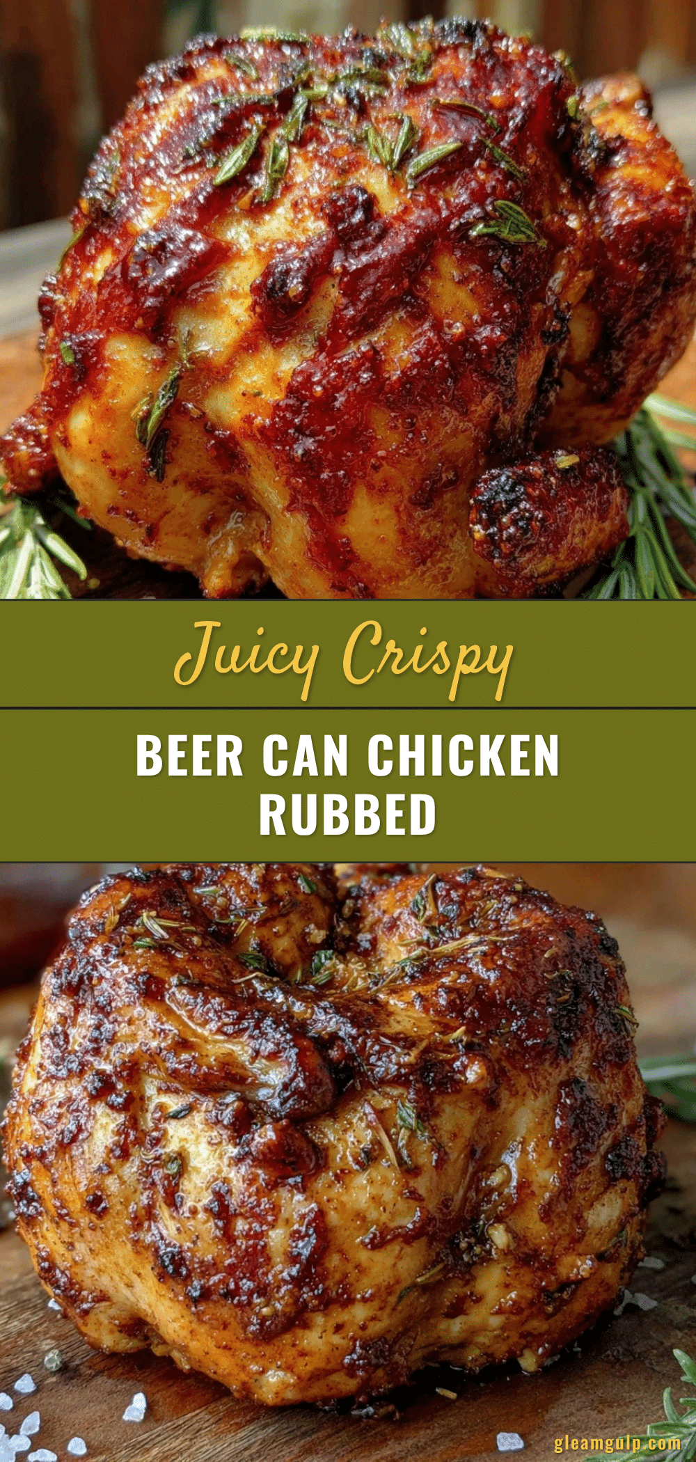 crispy beer can chicken recipe
