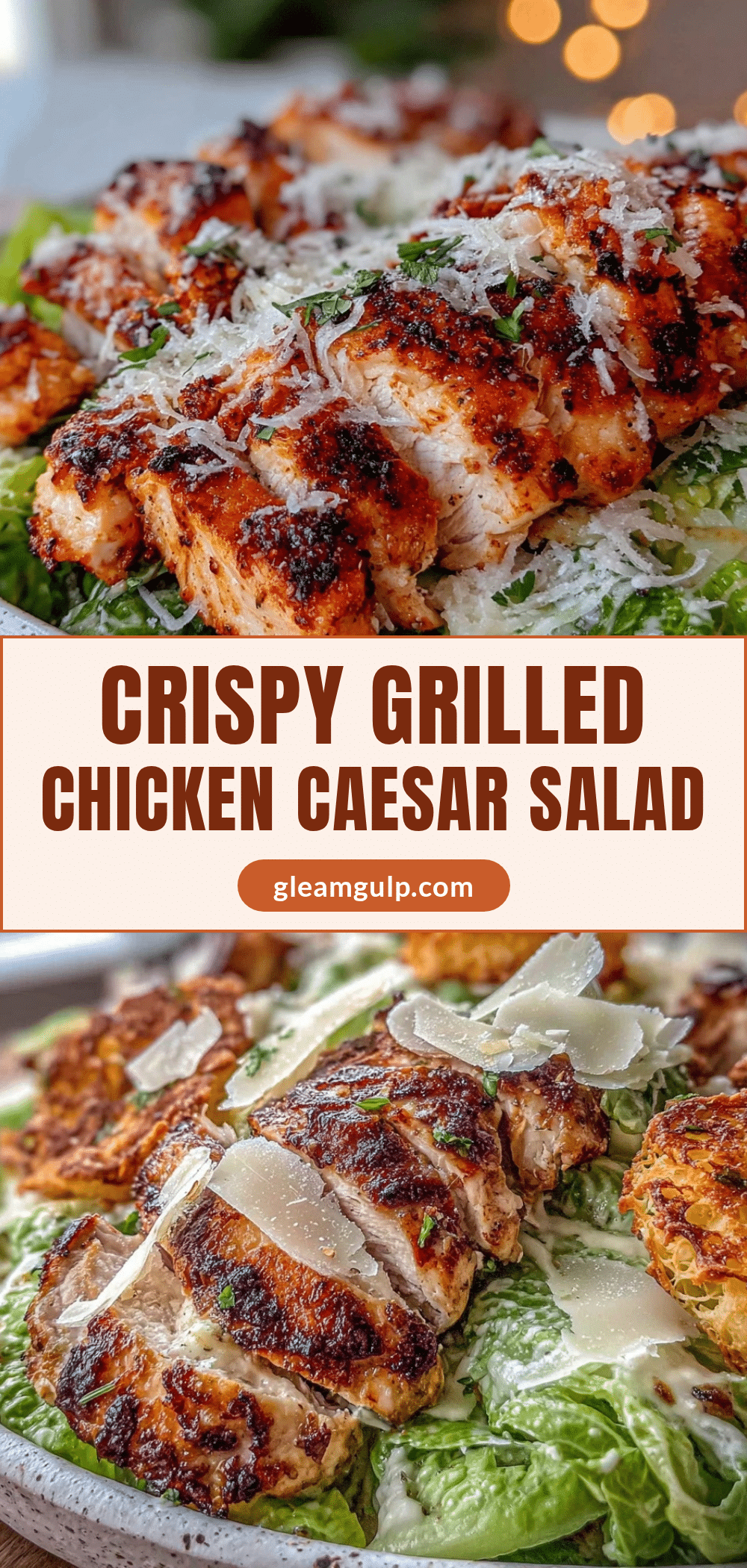 crispy grilled chicken caesar salad recipe