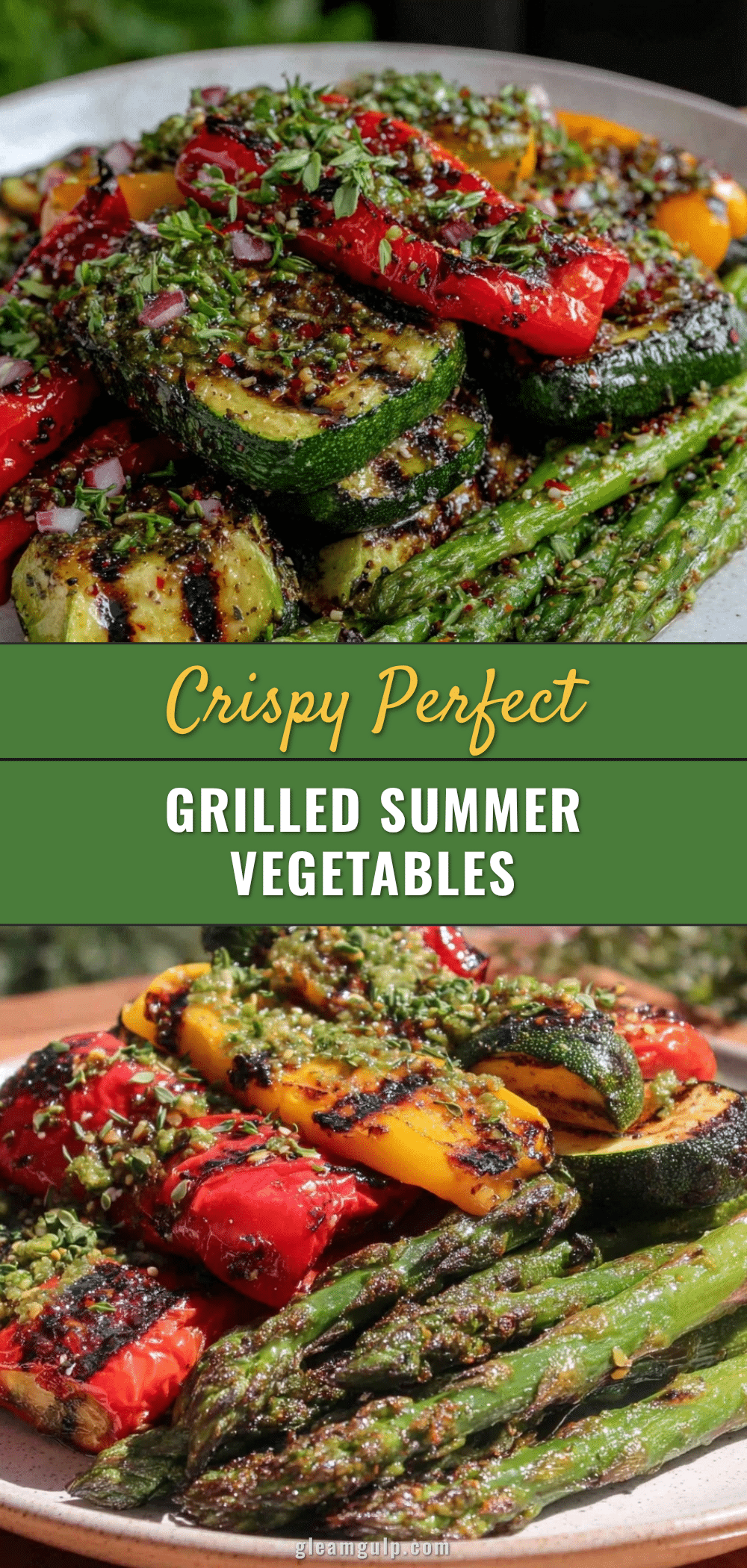 crispy grilled vegetables recipe