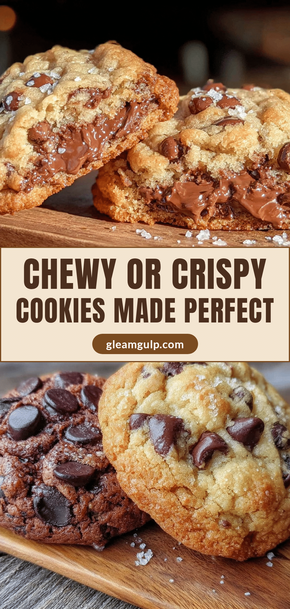 crispy vs chewy cookies recipe