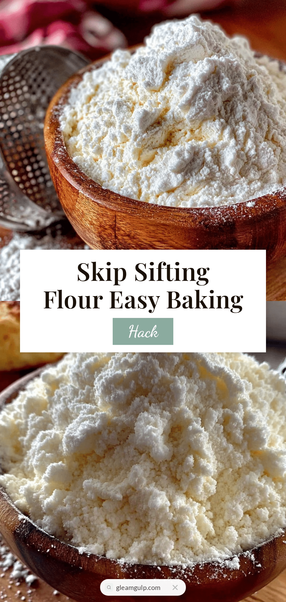 do i need to sift flour recipe