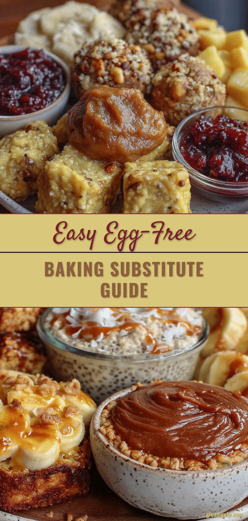 easy baking without eggs substitute chart recipe