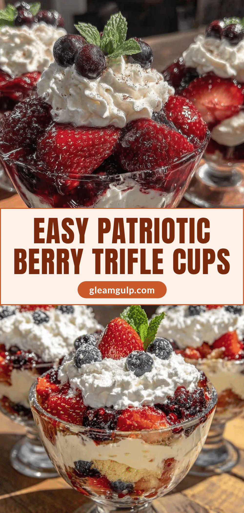 easy patriotic berry trifle cups recipe