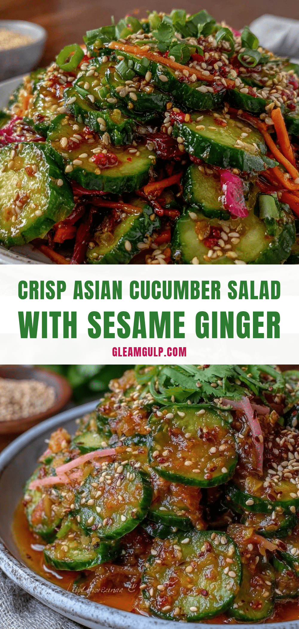 fresh asian cucumber salad recipe