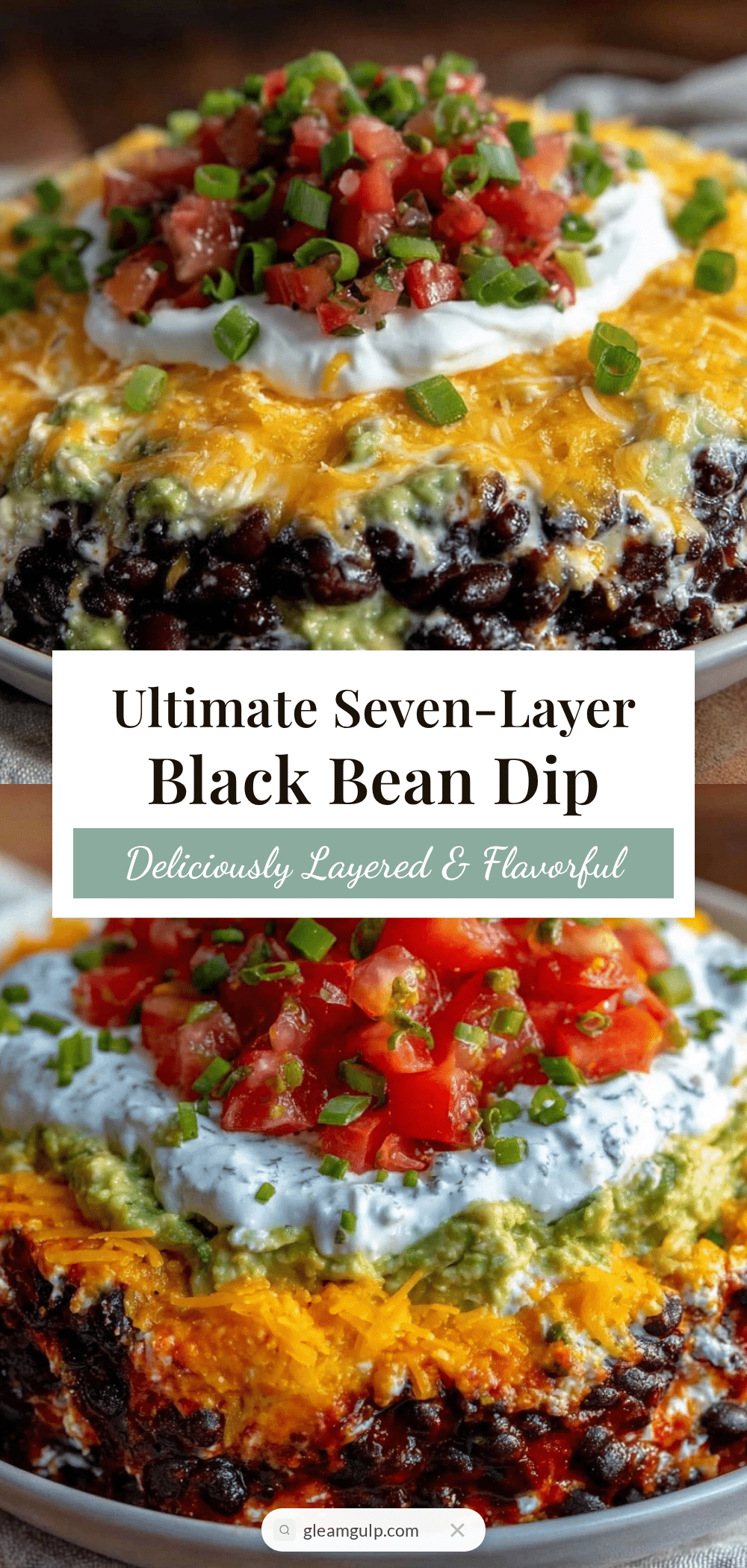 fresh seven-layer dip recipe