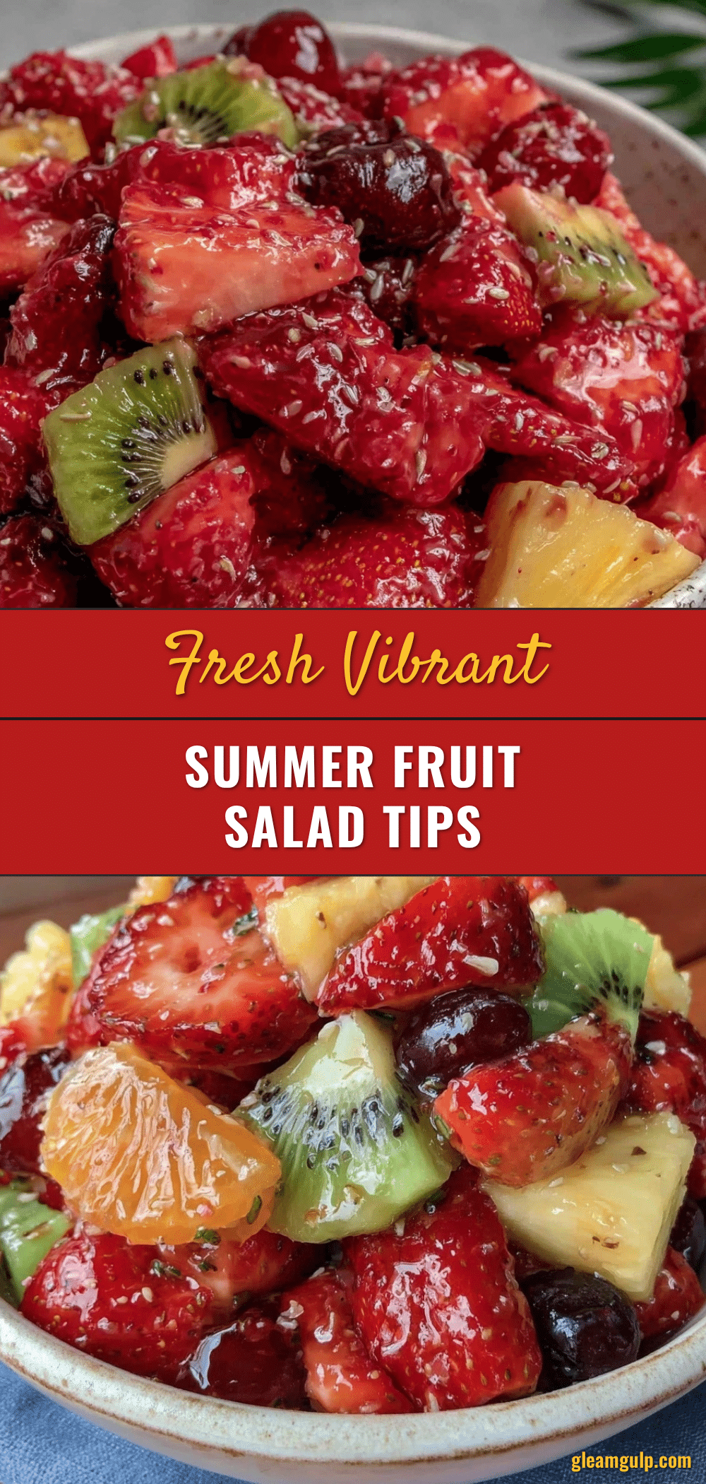 fresh summer fruit salad recipe