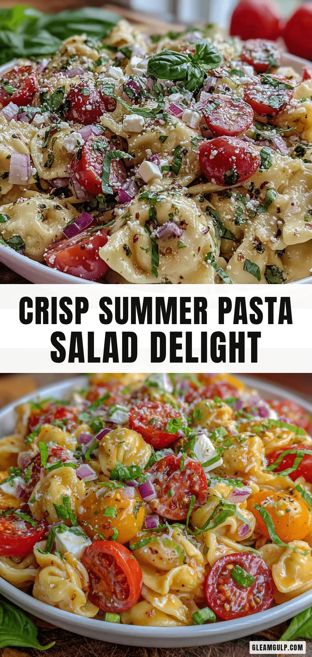 fresh summer pasta salad recipe