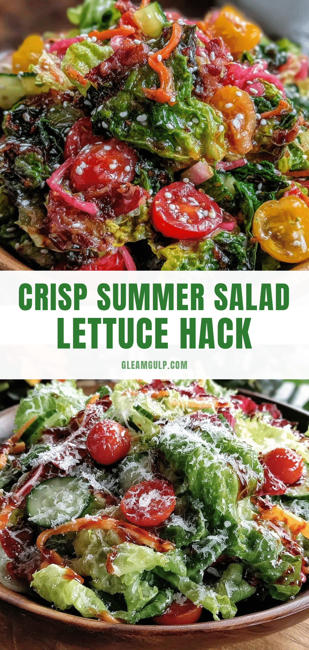 fresh summer salad lettuce hack recipe