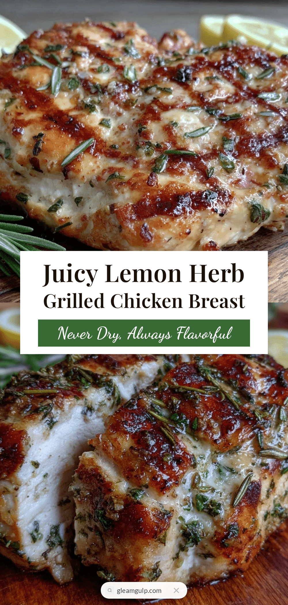 lemon herb grilled chicken breast recipe