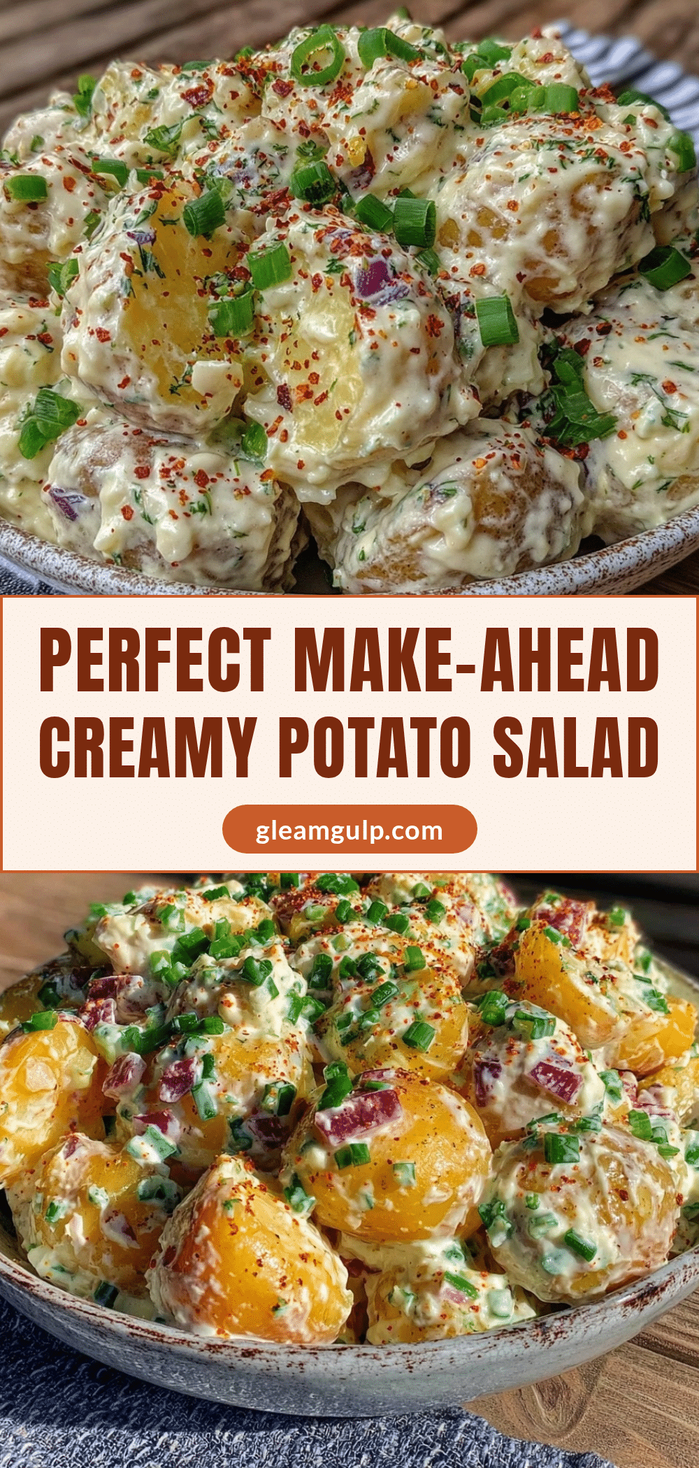 make-ahead creamy potato salad recipe