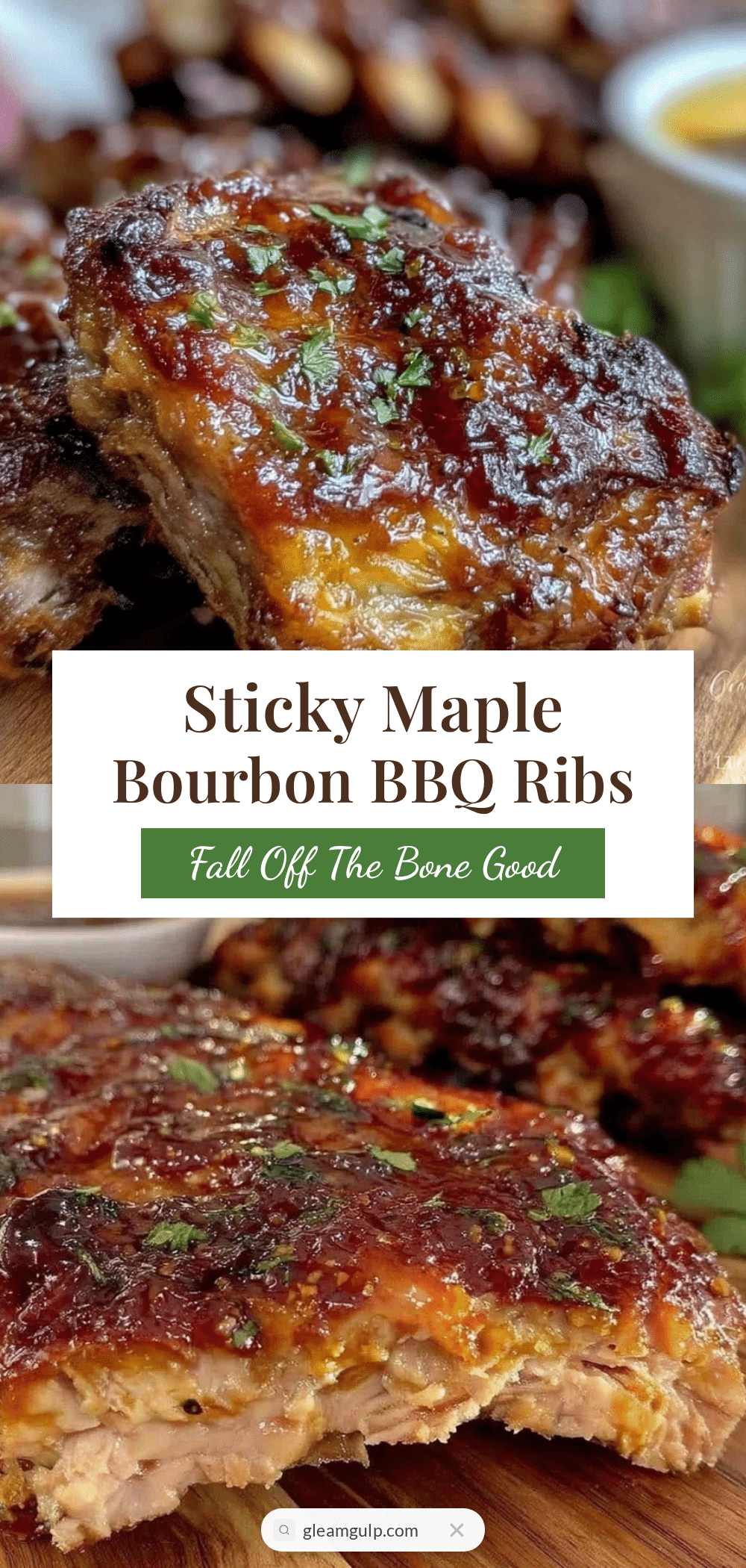 maple bourbon bbq ribs recipe