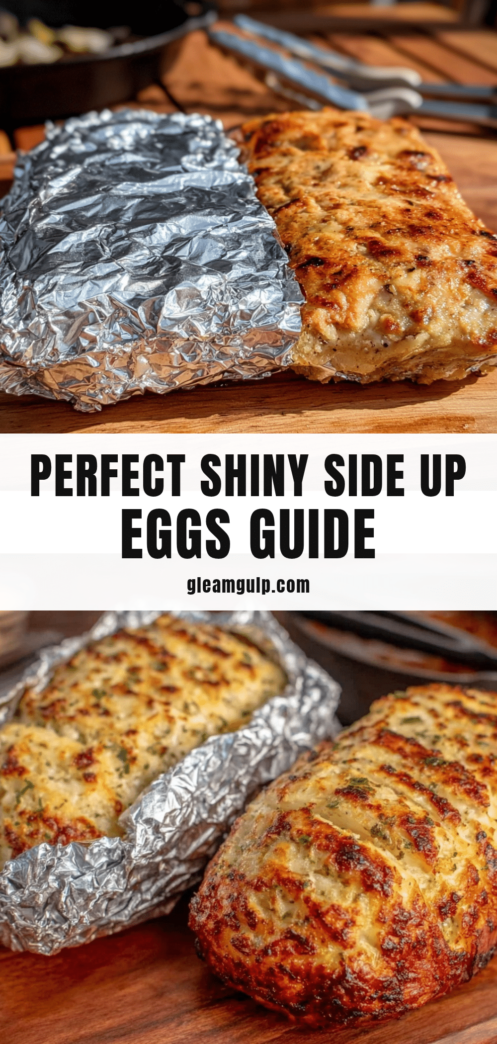 perfect shiny side up eggs recipe