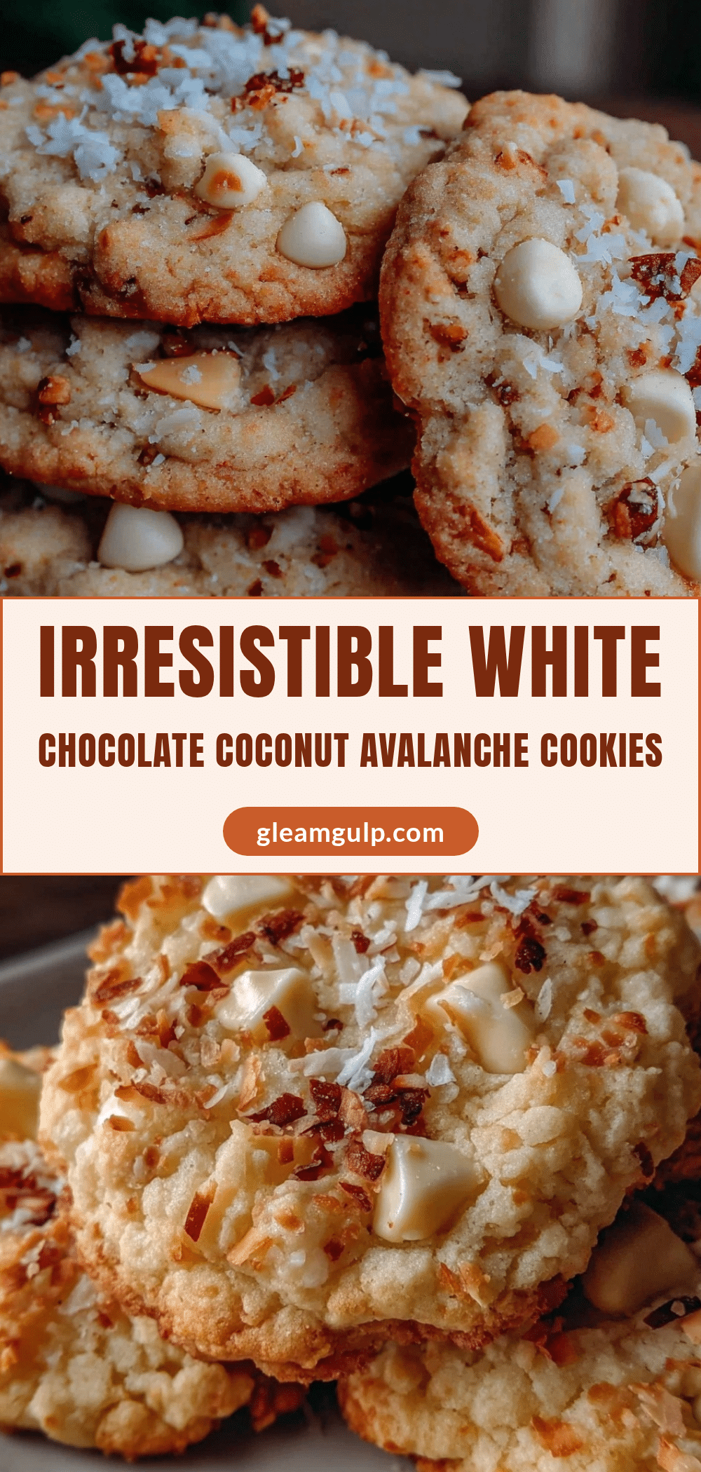 cozy white chocolate avalanche cookies recipe