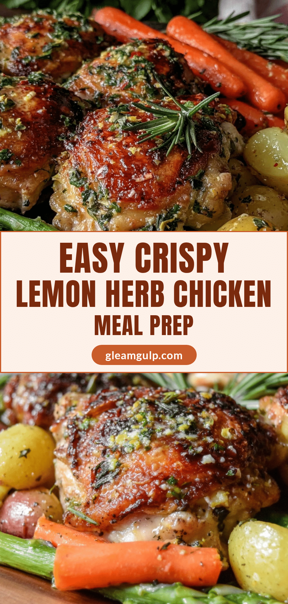 crispy lemon herb chicken recipe