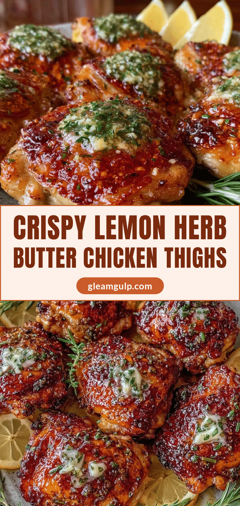 crispy oven-baked chicken thighs recipe