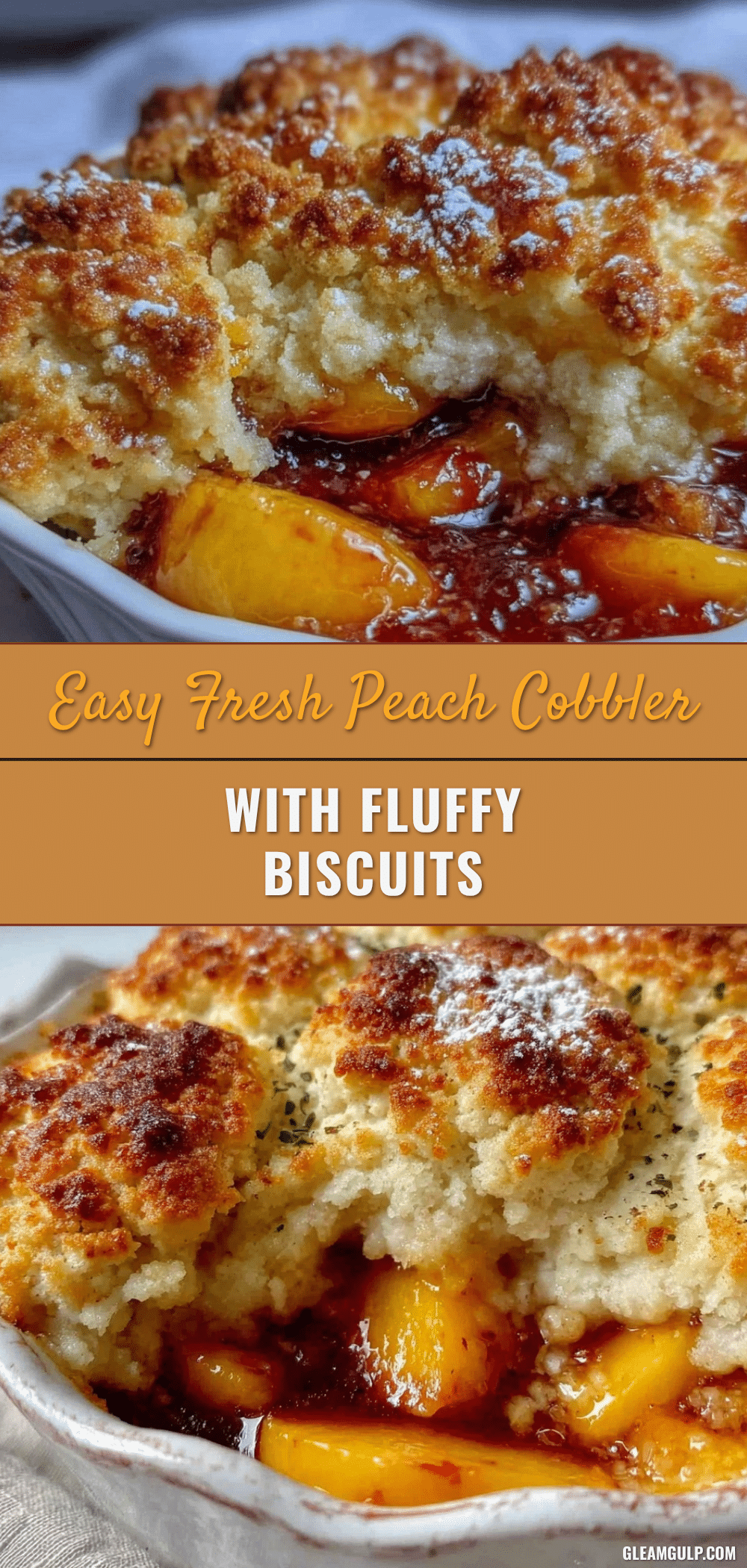 easy fresh peach cobbler recipe