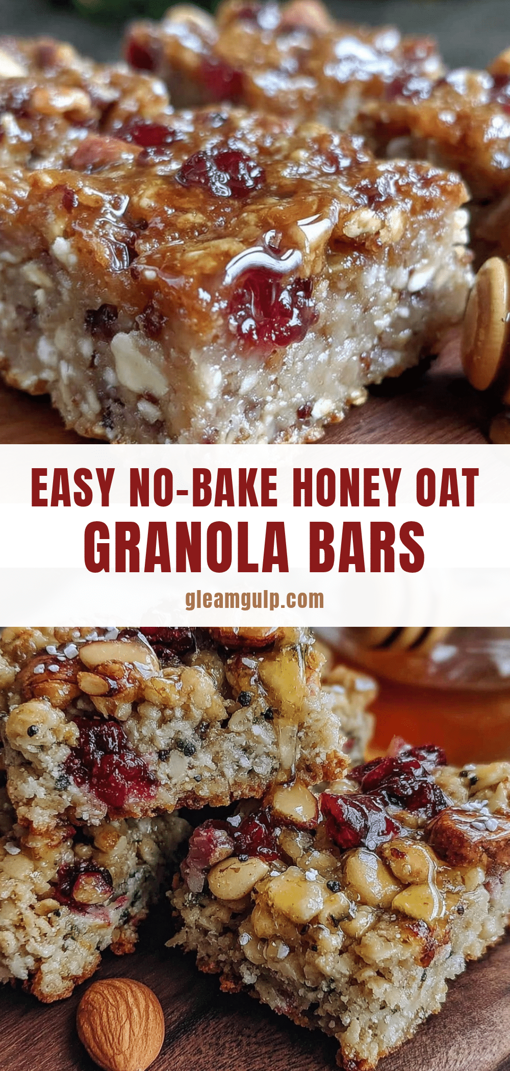 easy no-bake homemade granola bars recipe