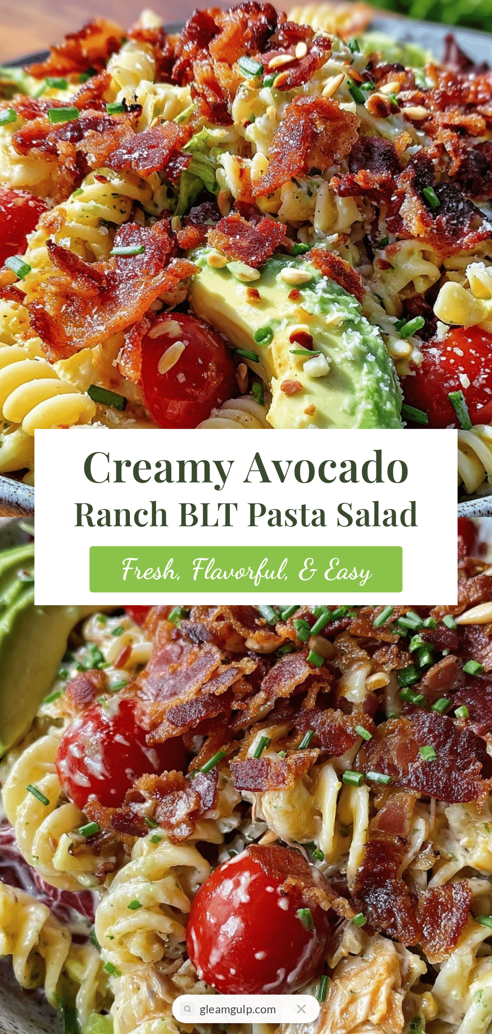 Fresh BLT Pasta Salad recipe